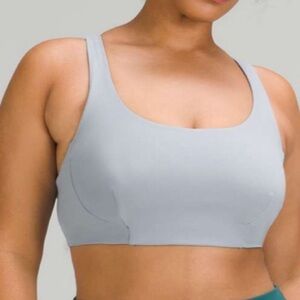 Lululemon Wunder Train Bra *Medium Support, C/D Cup- Chambray/ Size 8